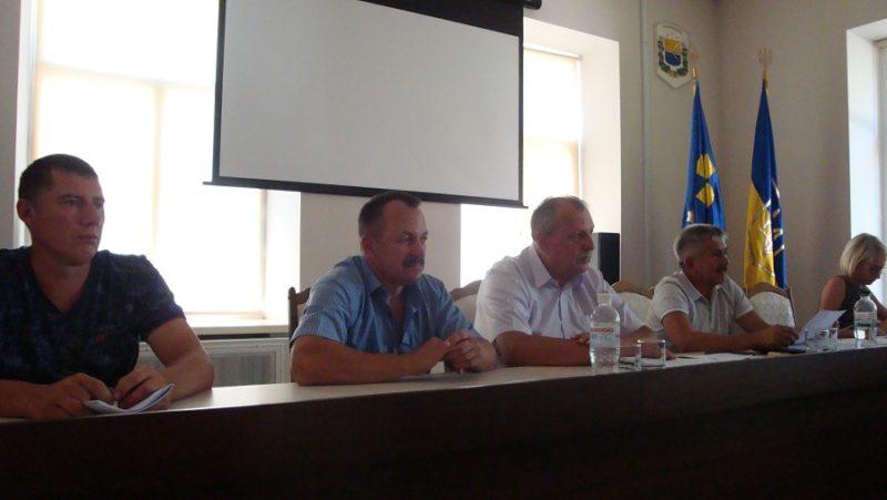 Звітуємо на засіданні комісій районної ради