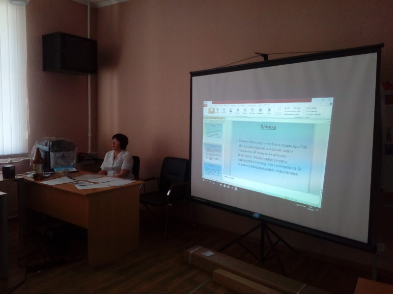 У КНП «Центр ПМСД у Глобинсському району» відбувся дев’ятий тренінг