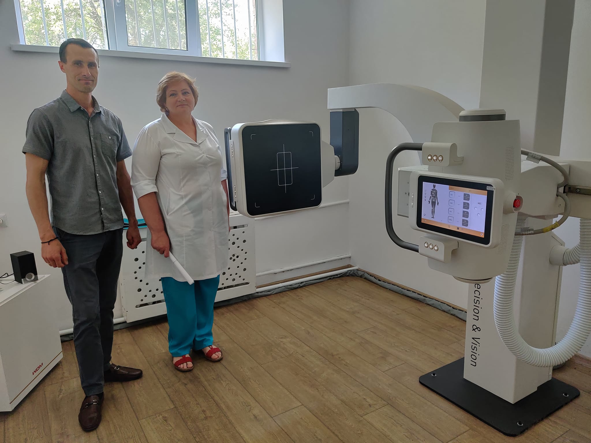 В КНП "Центр ПМСД" Градизької Селищної Ради розпочав роботу рентген кабінет