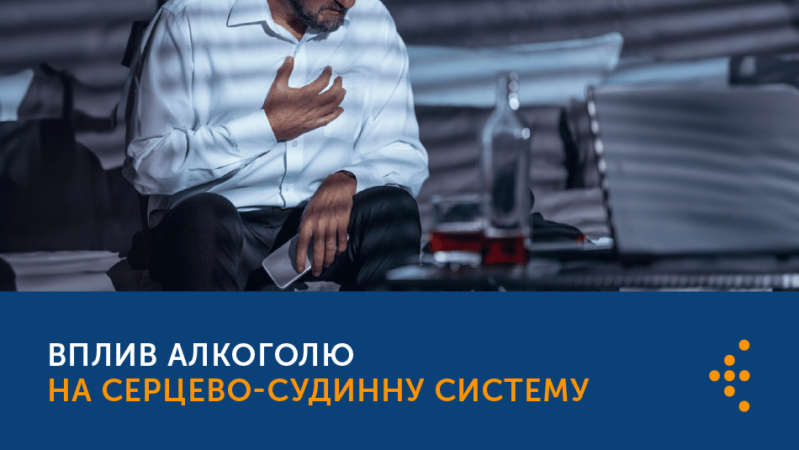 ВПЛИВ АЛКОГОЛЮ НА СЕРЦЕВО-СУДИННУ СИСТЕМУ ЛЮДИНИ