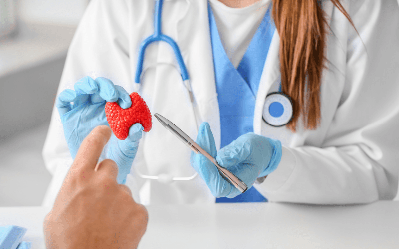 В приміщенні амбулаторії ЗПСМ селище Градизьк проводить прийом лікар- ендокринолог