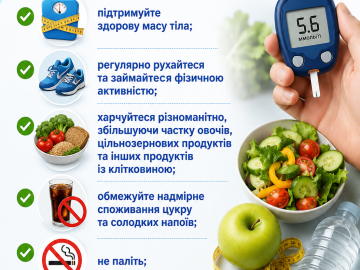 Цукровий діабет: перші симптоми та профілактика