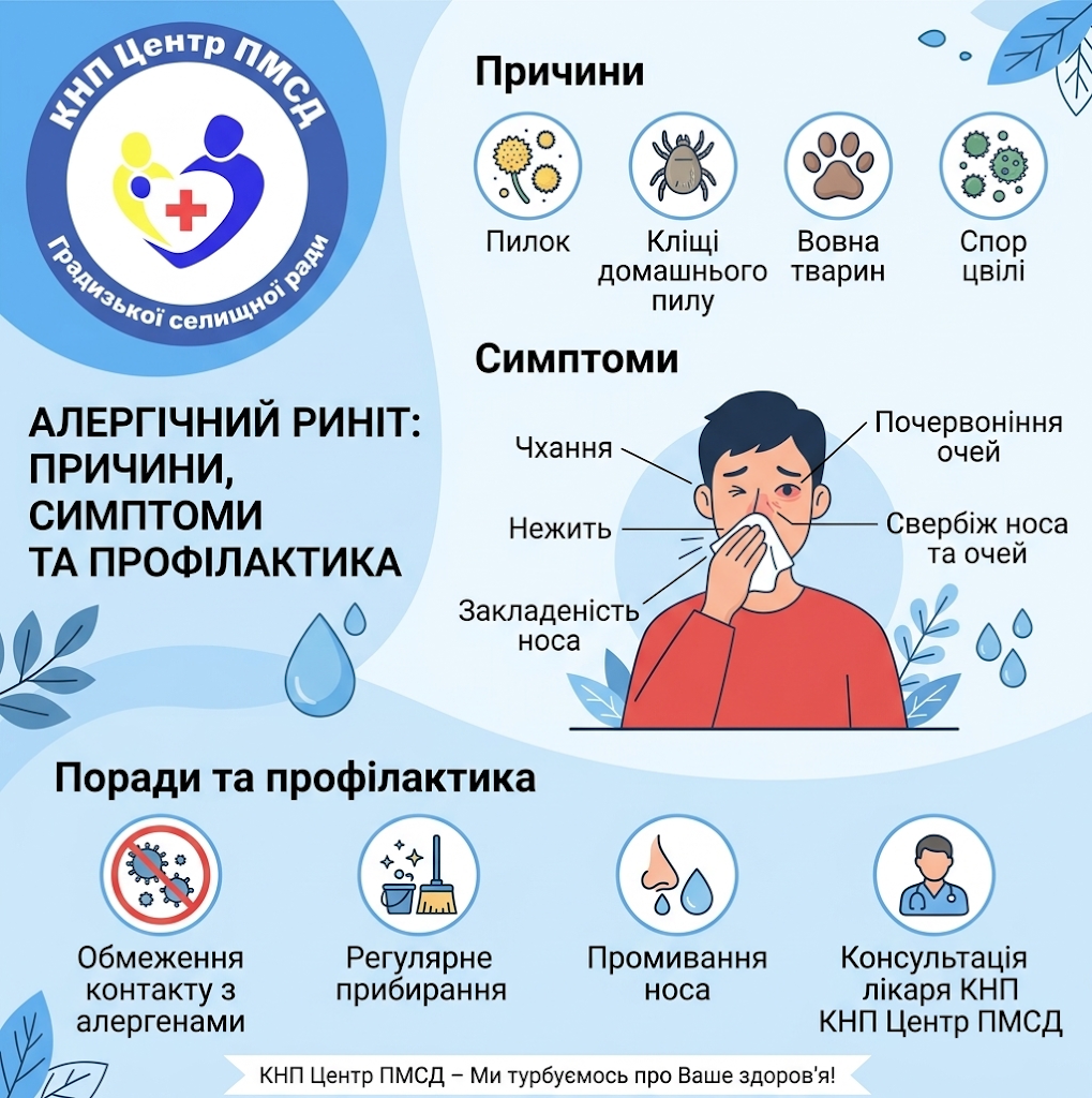 Алергічний риніт: як відрізнити від застуди та правильно користуватися спреями для носа?
