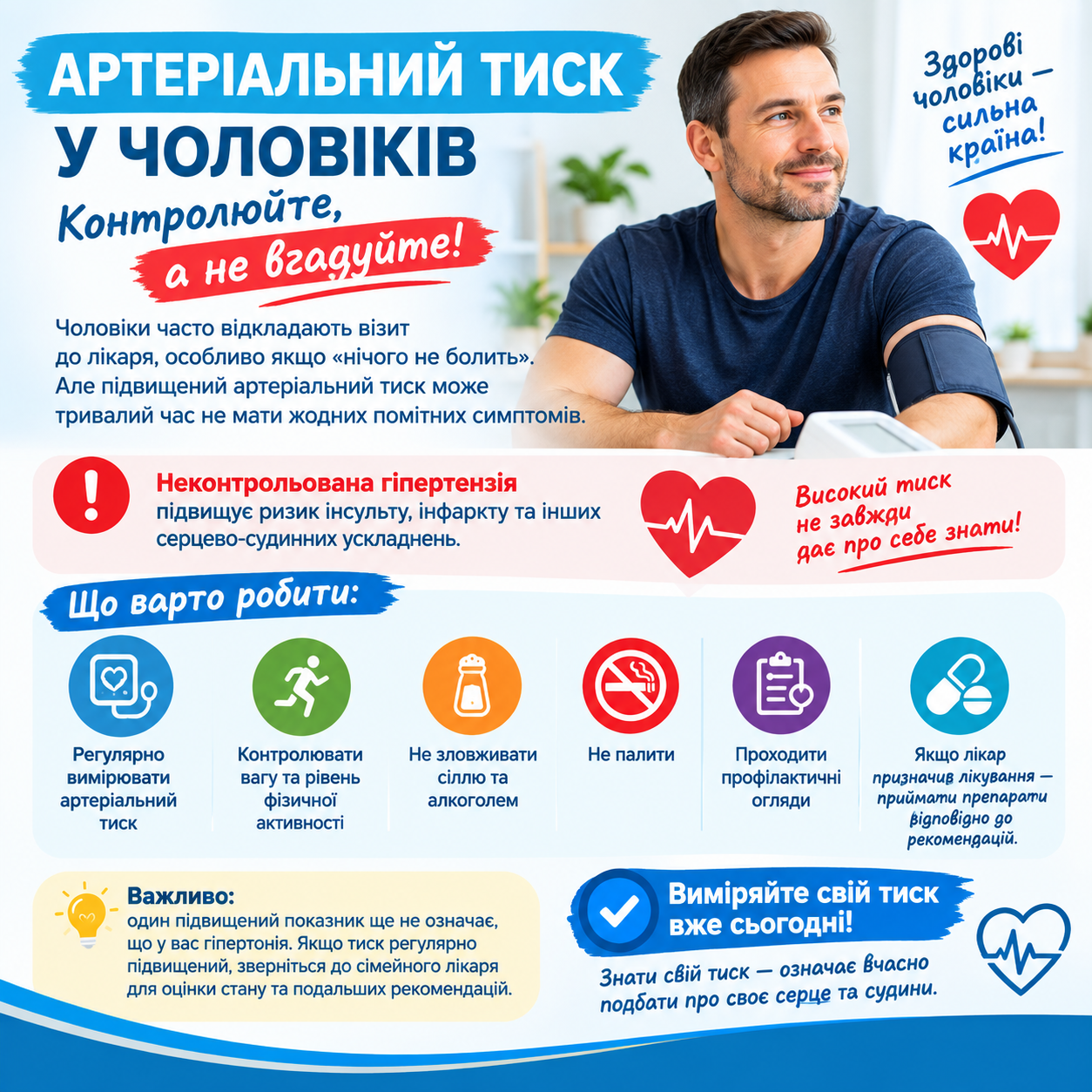 Артеріальний тиск у чоловіків