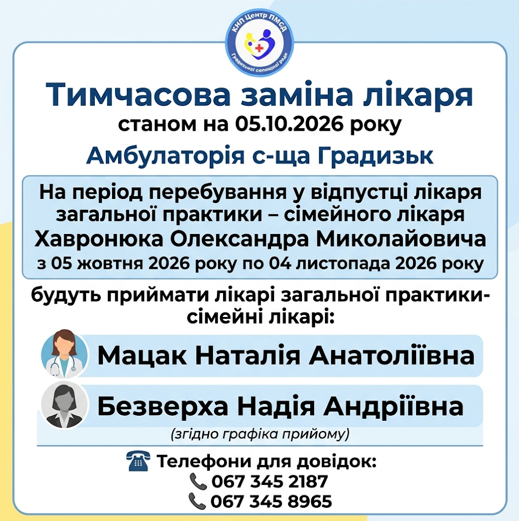 Заміна лікаря